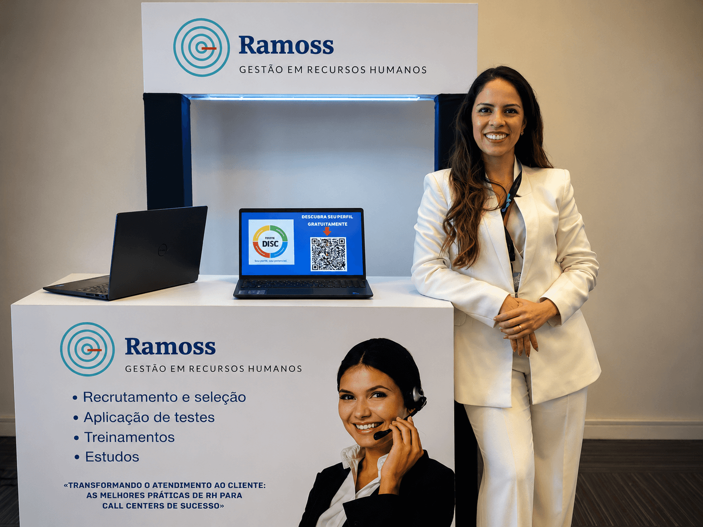 Atendimento e presença institucional da Ramoss